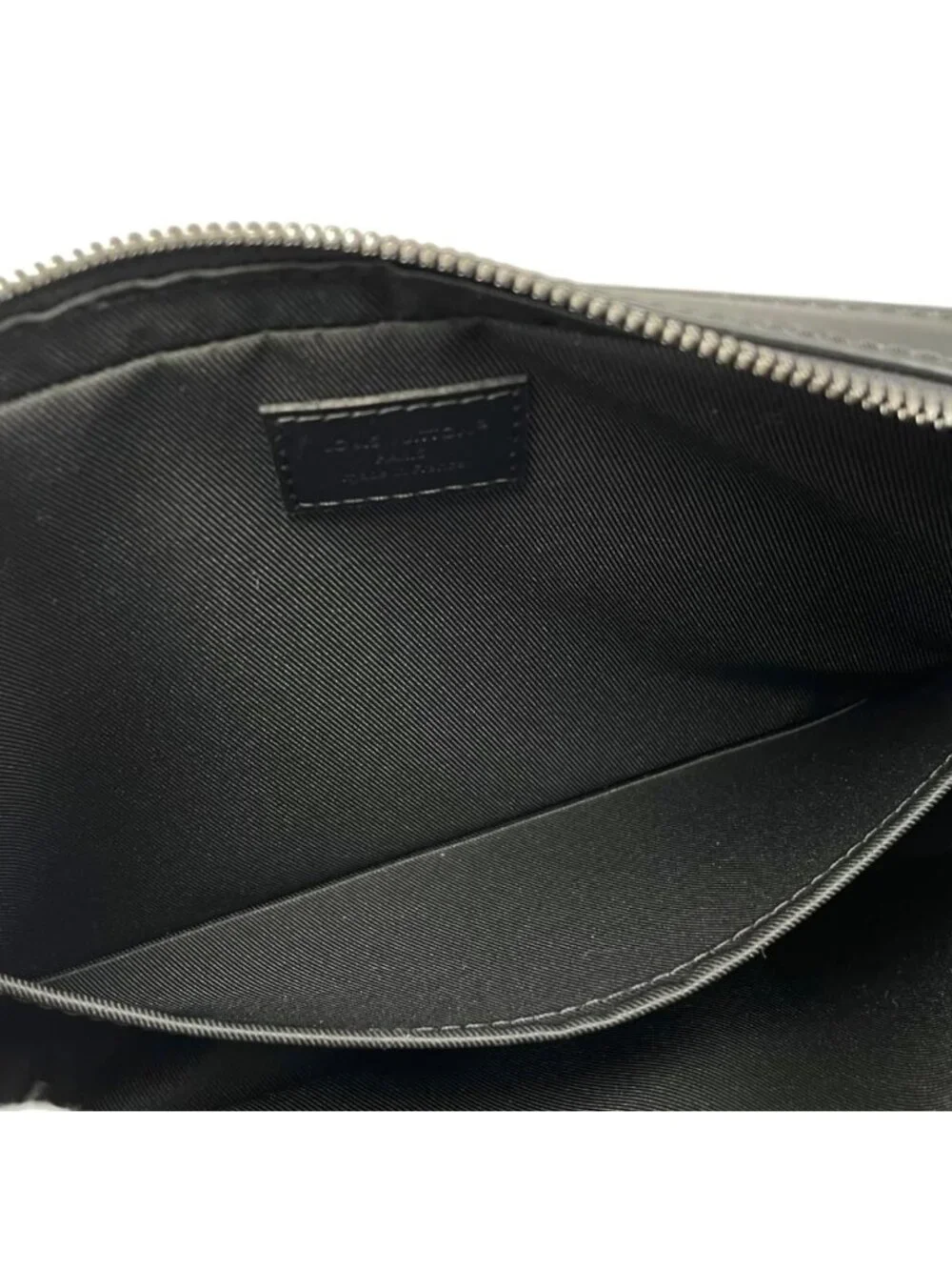 Louis Vuitton Shoulder Bag Trio Messenger Monogram Eclipse Reverse Black Gray
